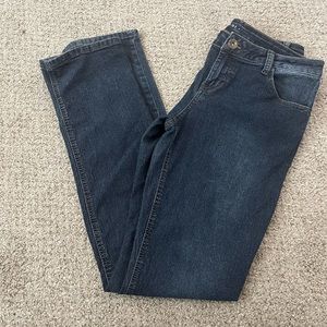 Natural Reflections Classic Straight-Leg Jeans 10 Tall